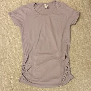 Athleta Lilac Short Sleeve Tee